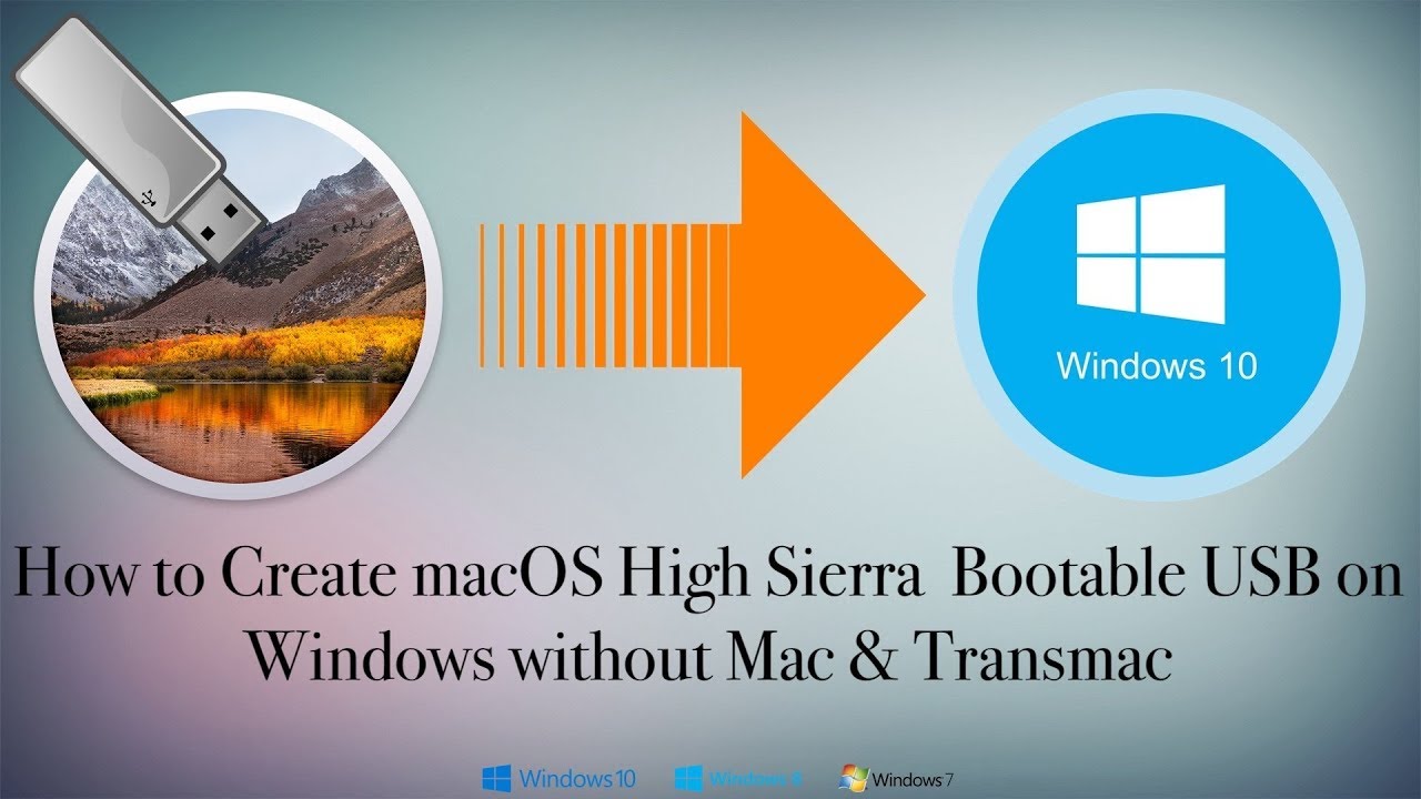 Create Bootable Usb Installer For Macos High Sierra